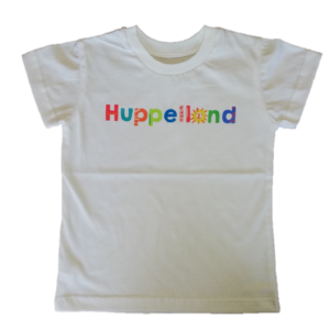 Huppelland : T-hemp Kortmou Wit