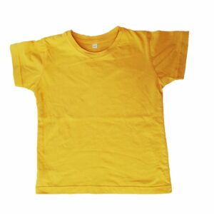 x T-shirt Short Sleeve Yellow